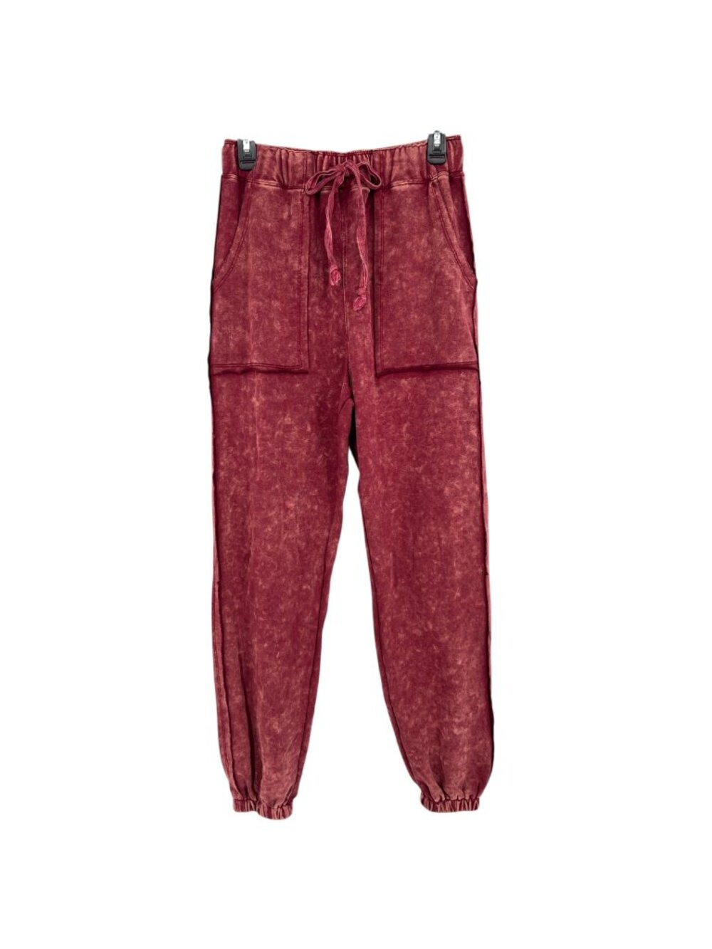 Oli & Hali Cabernet Tie Dye Jogger Sweatpants Casual Size Small
